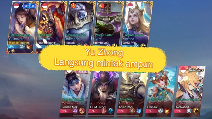 Ketika Queen Guin mode serius,Di situ Yu Zhong di bikin ketar ketir