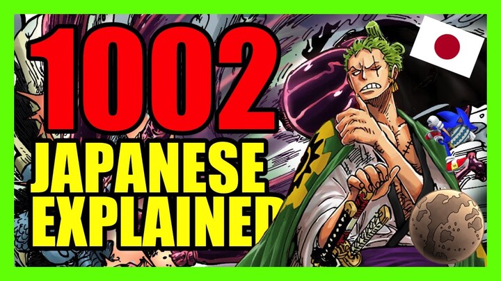 Zoro vs Kaido EXPLAINED | One Piece Chapter 1002 Linguistic Analysis