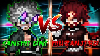 Sanemi Oni vs Muzanjiro