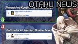 Aotขึ้นอันดับ1,KingdomSS3ฉายต่อ?,Fate Grand order The Movie Camelot | Otaku News