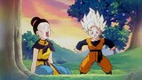 Goten becomes SSJ for the first time and attacks Chichi
