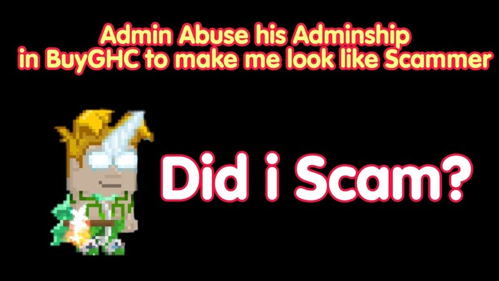 BuyGHC admin blacklisted me | Growtopia