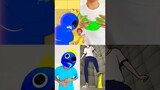 Transformation Rainbow Friends Blue Roblox Animation Meme