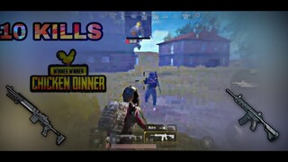 Today Is My Chicken Dinner | 10 Kills | Solo VS Solo | Erangel | Pubg Mobile