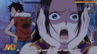 Ketika Sang Ratu Bajak Laut Boa Hancoock Memberikan Pelukan Kepada Luffy