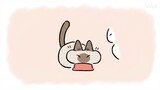 Animasi|Kucing Siam "Xiao Dou Ni" Menggemaskan, yang Lihat Pasti Suka
