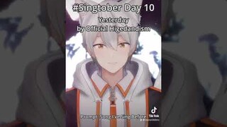 #singtober day 10 - Yesterday by Official Higedandism #singing #cover #fyp #shorts #vtuber