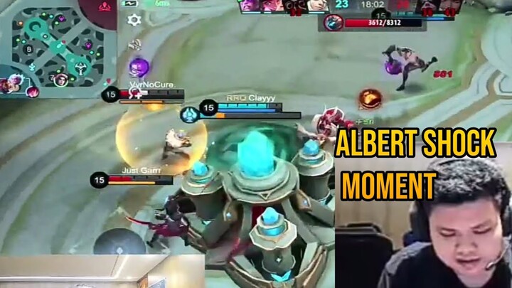 Moment Albert Lose Paling Shock 😂..