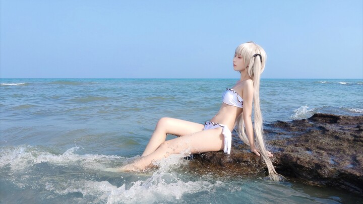 【Qianmei】Of course you wear a swimsuit when you go to the beach~