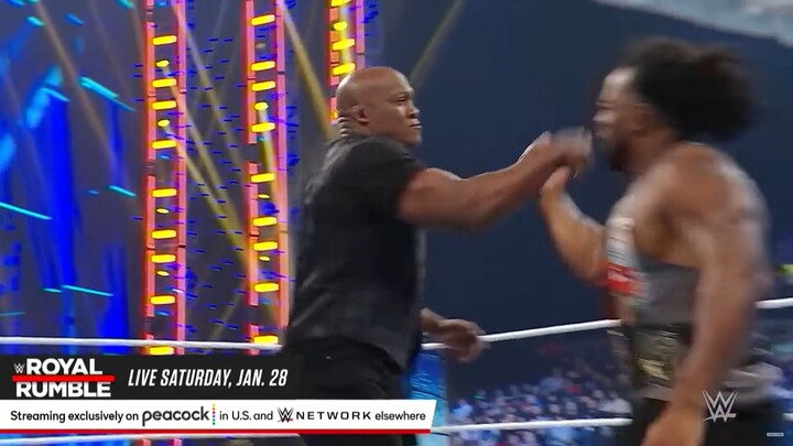 WWE Friday Night SmackDown  Bobby Lashley and Xavier Woods
