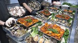 월매출 1억7천! 토핑 재료만 30가지 넘게 들어가는? 역대급 대왕 해물갈비찜, 조개전골 / Seafood Spicy Braised Ribs / korean street food