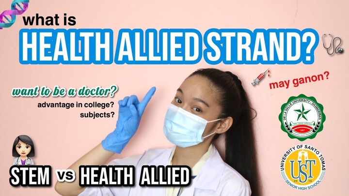 WHAT IS HEALTH ALLIED STRAND? 👩🏻‍⚕️🩺 STEM vs HA? 😳