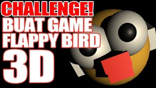 CHALLENGE : buat game flappy bird 3D || Indie Game Developer deVlog[4]