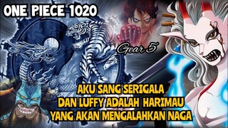 ONE PIECE 1020 - LUFFY SANG HARIMAU PENANTANG NAGA | YAMATO SANG SERIGALA PENUNJUK JALAN ! | OP 1020