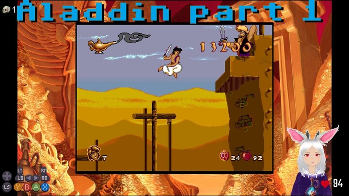 Bunanja plays Retro: Aladdin part 1 - Gambling never pays off (for me)