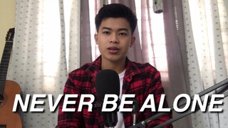 NEVER BE ALONE - Shawn Mendes | Jai Danganan [cover]