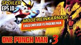 One Punch Man S3 Eps 10 | Child Emperor VS Phoenix Man (Mode Reinkarnasi)
