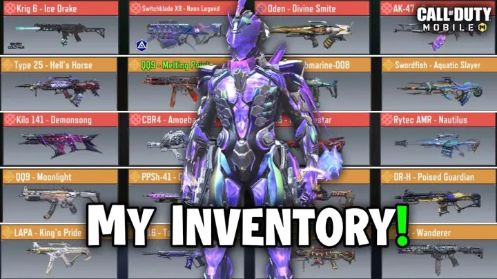I Spent all my savings for this Inventory #codm