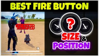 Best Fire Button Size and Position After Update Free Fire | Fire Button Size For Headshot In English