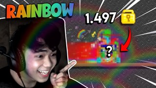 I MADE AN EPIC RAINBOW SET IN GROWTOPIA!! [RIP DLS!]