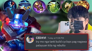 CEDXVI Hinamon Ako MagTank Build Cyclops. Challenge Accepted!