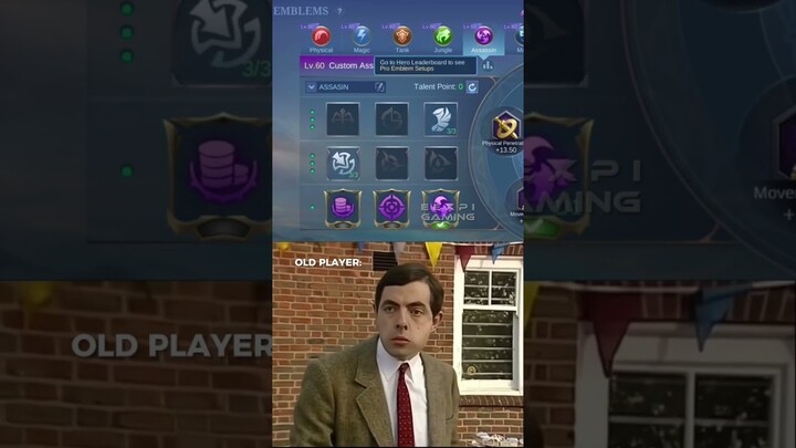 New Emblem System na😢Goodbye Old Emblem! #newemblemsystem #gaming #mlbb