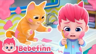 YouTube Bebefinn | 🐈 Boo, The Troublemaker | EP134 | Bebefinn Nursery Rhymes and Kids Songs | Views