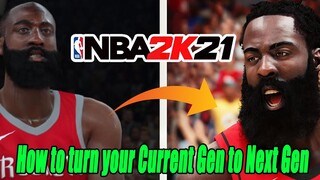 NBA2K21 /  Turn your Current Gen - Next Gen Graphics