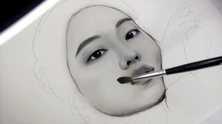 HOW TO DRAW AND SHADE |LEARNING PROCESS STEP BY STEP |Tutorial |Realistic Portrait Drawing (2022)