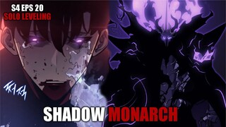 S4 Eps 20 Solo Leveling - Kematian Sung Jin Woo & Munculnya Sang Shadow Monarch Ashborn!