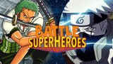 Moment Hatake Kakashi Tiru Jurus Pedang Zoro OnePiece❗Battle Of Superheroes Multiverse