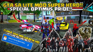 Gta Sa Lite Mod Super Hero!!