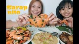 FILIPINO FOOD/GINATAANG CRAB AND SHRIMPS,BICOL EXPRESS AT ADOBONG BALOT