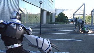 Kamen Rider Ryuki: Kitaoka was frozen by Da Ya!