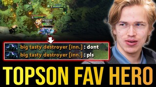 Topson tries his favorite Hero "EARTH SPIRIT" in 7.29c Patch