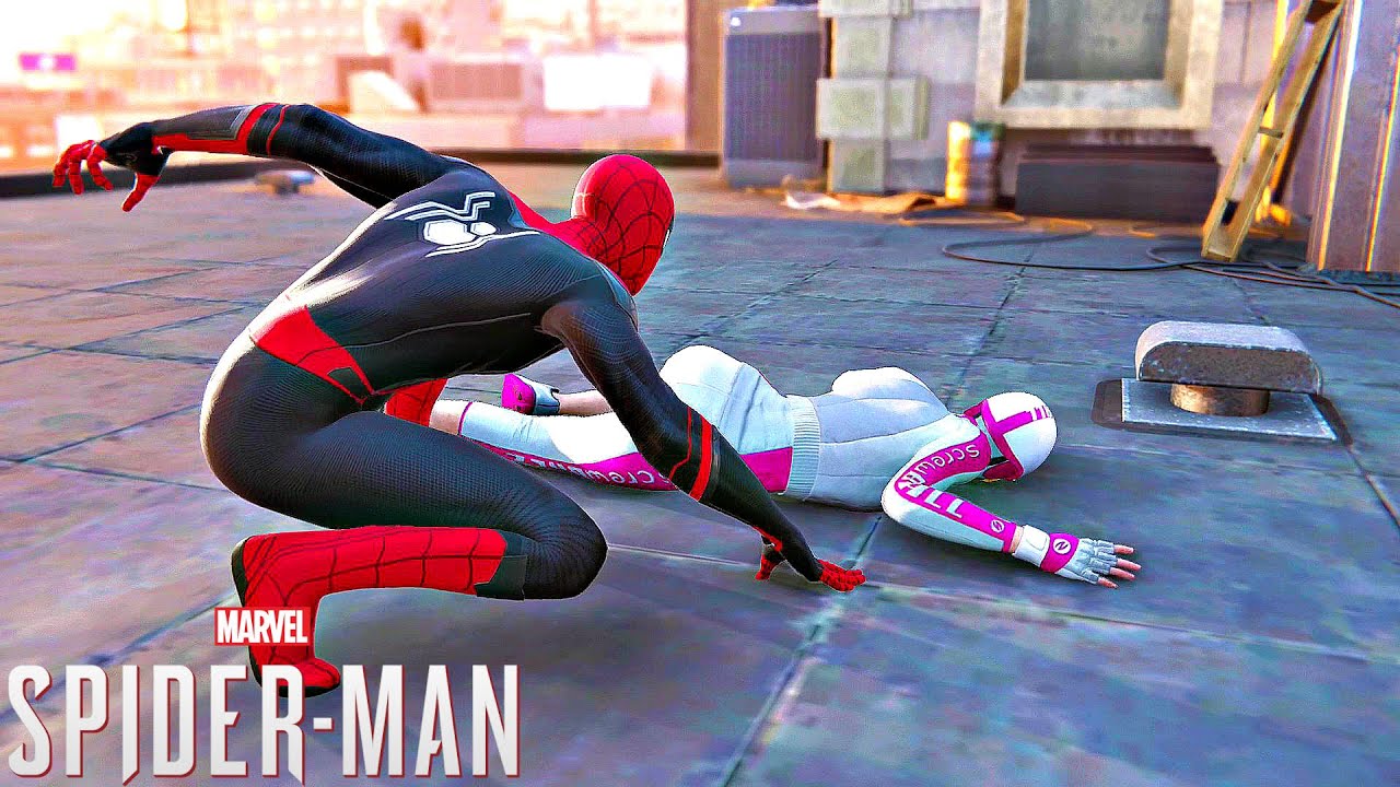 Spider-Man Catches Screwball With Far From Home Suit - Marvel's Spider-Man  (2018) - Bilibili