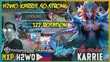H2wo Karrie So Strong 💪💪💪 Philippines No. 1 Karrie | Top Global Karrie H2wo