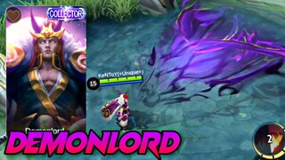 VALIR - DEMONLORD SKIN GAMEPLAY | VALIR COLLECTOR SKIN | MOBILE LEGENDS BANG BANG