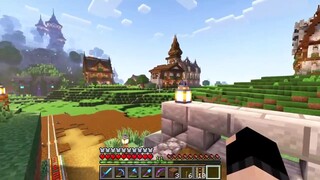 Mendekorasi Bukit Mistis & Membangun Rumah Villager - Minecraft 1.18 Survival Indonesia #2