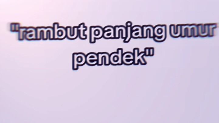 Rambut Panjang di Naruto tapi umur pendek