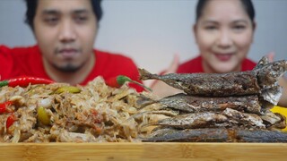 FILIPINO FOOD: GINATAANG LANGKA + PRITONG GG | MUKBANG PHILIPPINES | COLLAB WITH @SIMPLE