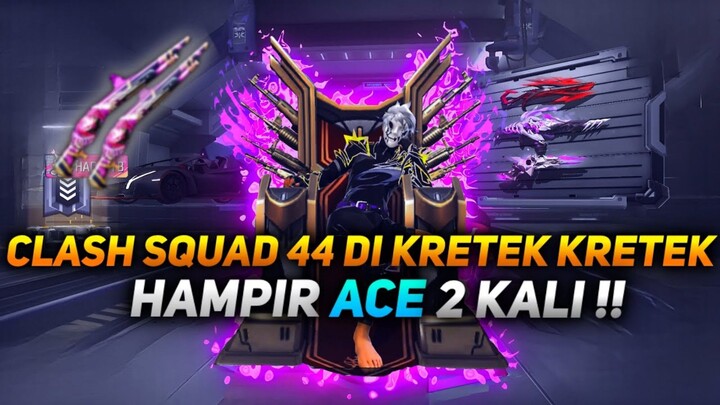 CLASH SQUAD 44 DI KRETEK-KRETEKIN LAWAN, AUTO KITA KASIH PAHAM SAMPE ACE 2 KALI🥶