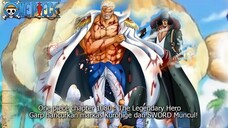 ONE PIECE CP 1080 GARP RATAKAN MARKAS KUROHIGE DENGAN PASUKAN SWORD