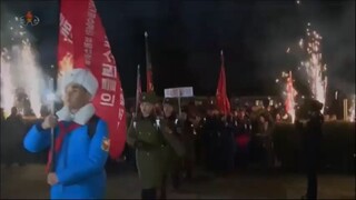 Marcha de 1000 ri das crianças escolares