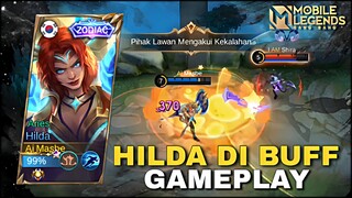 [TA] GAMEPLAY HILDA - HILDA DI BUFF MAKIN KUAT!!