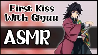 First Kiss with Giyuu - Demon Slayer Character Comfort Audio