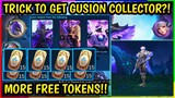 TRICK FREE TOKENS!! GET GUSION NIGHT OWL SKIN IN GRAND COLLECTION EVENT - MLBB