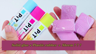 [DIY]Keo đặc có thể biến thành slime sau khi trộn với cao su?