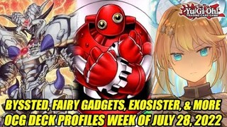 Byssted, Fairy Gadgets, Exosister, & More! Yu-Gi-Oh! OCG Deck Profiles Week Of July 28, 2022