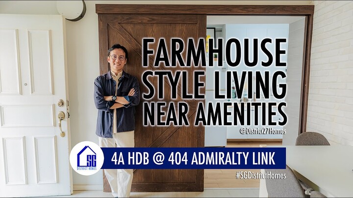404 Admiralty Link: Farmhouse Style Living in a network of amenities & transportation in Sembawang!